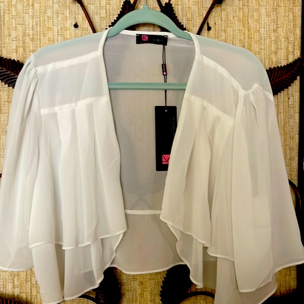 Sheer coverup/jacket